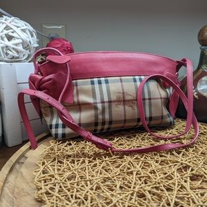 Burberry Haymarket crossbody